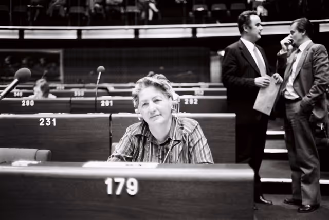 Fotó 10: Plenary session in Strasbourg in October 1979.Vote