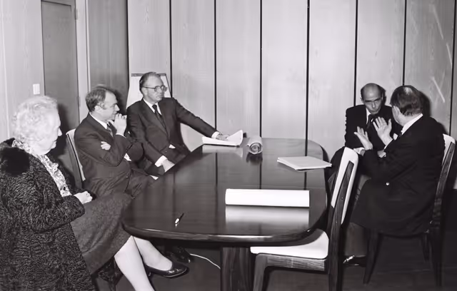 Photo 24: Meeting with the Secretary General of the Council of Europe