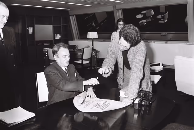 Photo 30: Meeting with the Secretary General of the Council of Europe