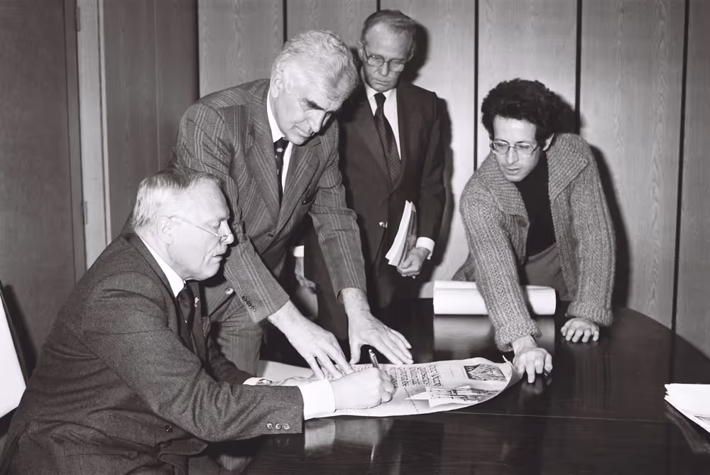 Meeting in Strasbourg in October 1979.