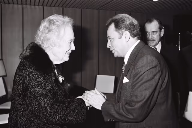 Photo 33: Meeting with the Secretary General of the Council of Europe