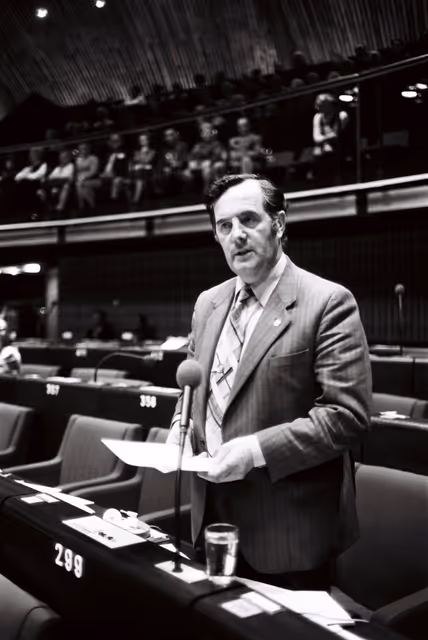 Fotó 33: The MEP Patrick Joseph LALOR during a session in Strasbourg in October 1979.
