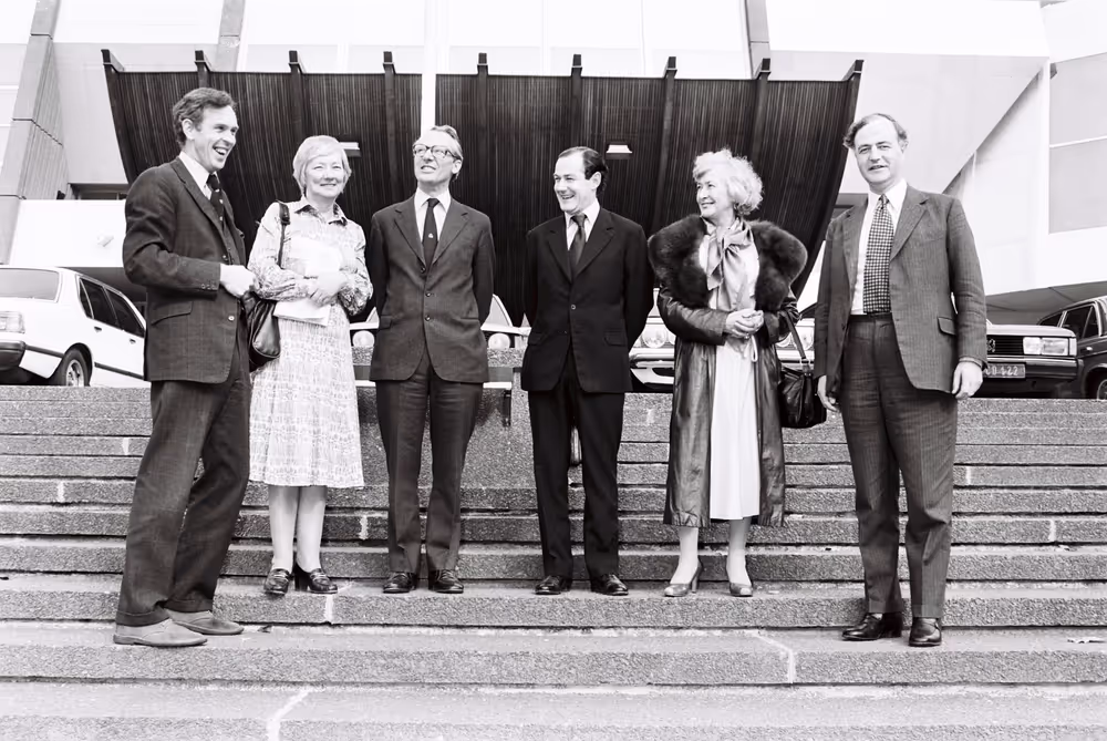 Meeting in Strasbourg in October 1979.