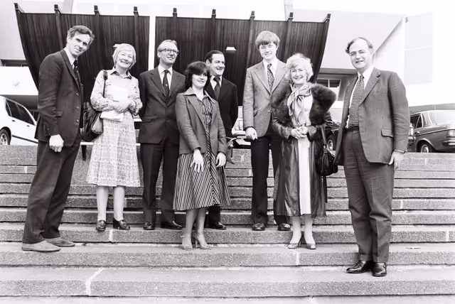 Photo 10: Meeting in Strasbourg in October 1979.