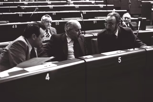 Fotó 3: Plenary session in Strasbourg in October 1979.