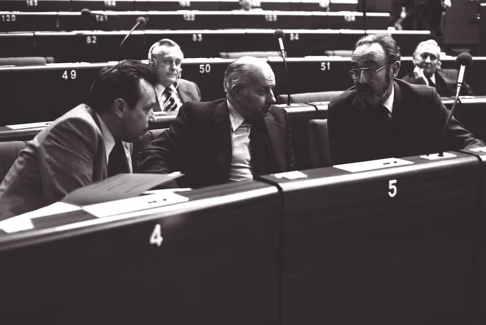 Plenary session in Strasbourg in October 1979.