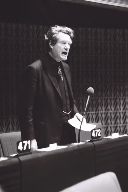 Plenary session in Strasbourg in January 1980
