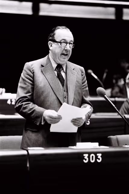 Plenary session in Strasbourg in February 1980