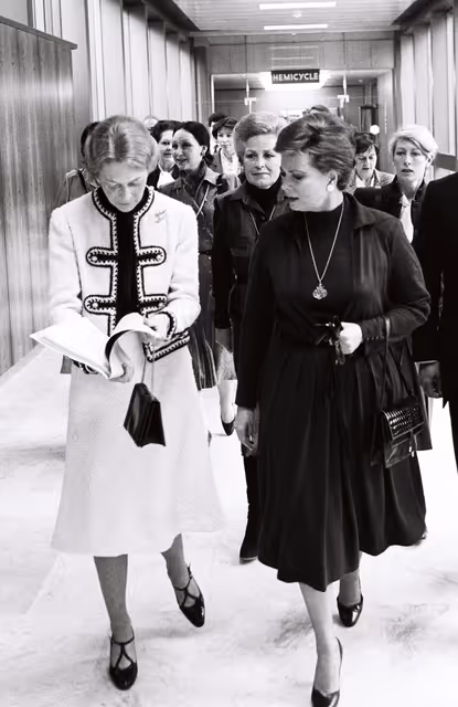 Photo 9: Jehan SADATE and Grand Duchess Josephine-Charlotte