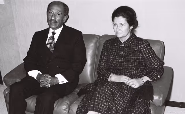 Photo 17: Official Visit of Anouar EL-SADATE, President of Egypt