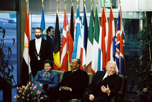 Valokuva 17: Official visit of President of Egypt, to the European Parliament in Luxembourg