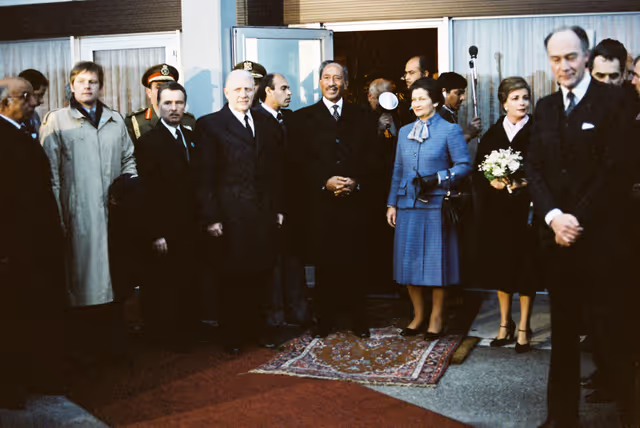 Valokuva 8: Official visit of President of Egypt, to the European Parliament in Luxembourg