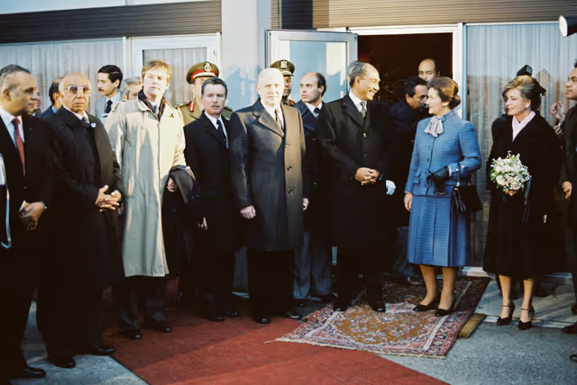 Valokuva 20: Official visit of President of Egypt, to the European Parliament in Luxembourg