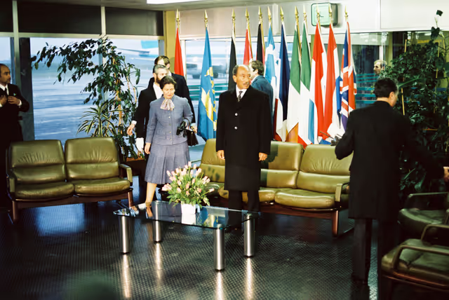 Valokuva 26: Official visit of President of Egypt, to the European Parliament in Luxembourg