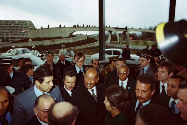 Valokuva 9: Official visit of President of Egypt, to the European Parliament in Luxembourg