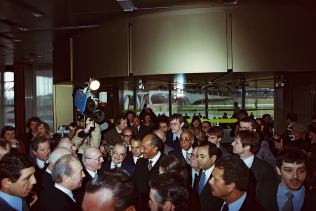 Valokuva 28: Official visit of President of Egypt, to the European Parliament in Luxembourg