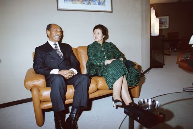 Valokuva 32: Official visit of President of Egypt, to the European Parliament in Luxembourg