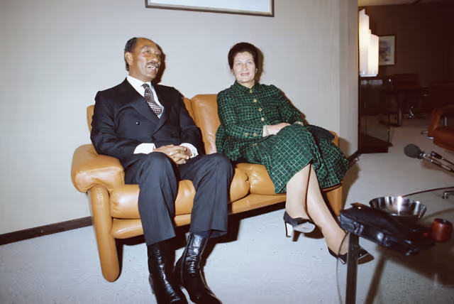 Valokuva 14: Official visit of President of Egypt, to the European Parliament in Luxembourg