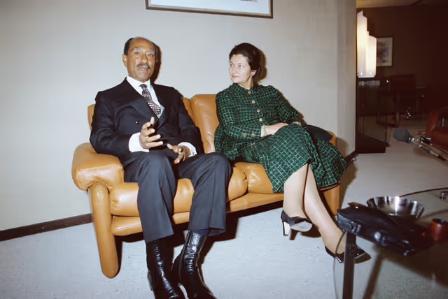 Valokuva 35: Official visit of President of Egypt, to the European Parliament in Luxembourg