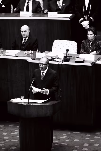 Photo 22: Official Visit of Anouar EL-SADATE, President of Egypt