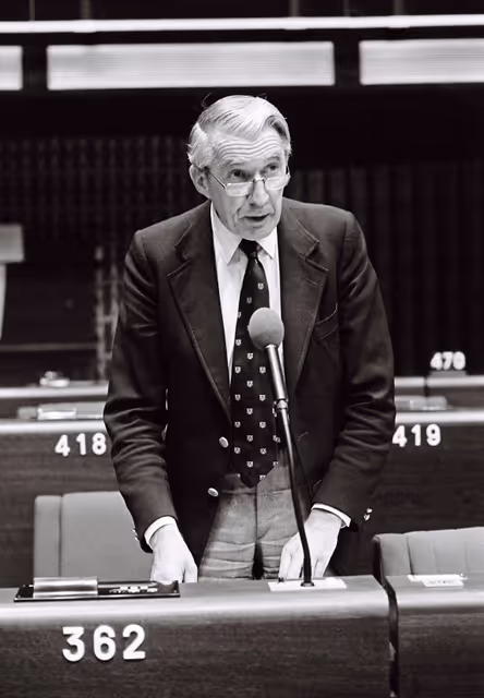 Nuotrauka 15: The MEP Daniel J.E. VIE during a session in Strasbourg in June 1981.
