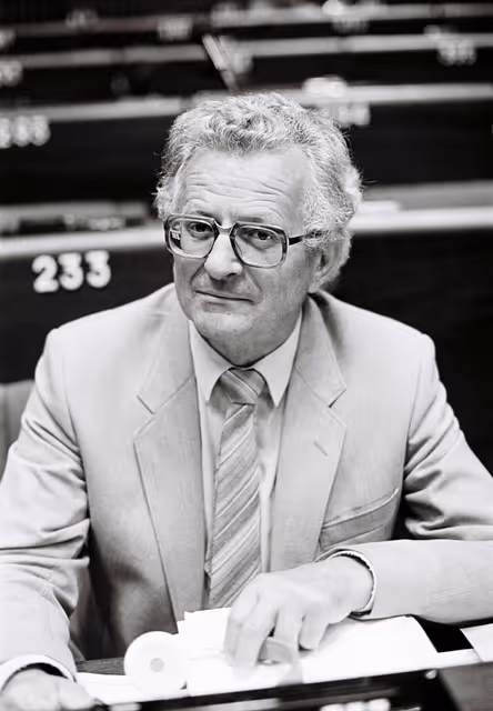 Nuotrauka 49: The MEP Karl FUCHS during a session in Strasbourg in June 1981.