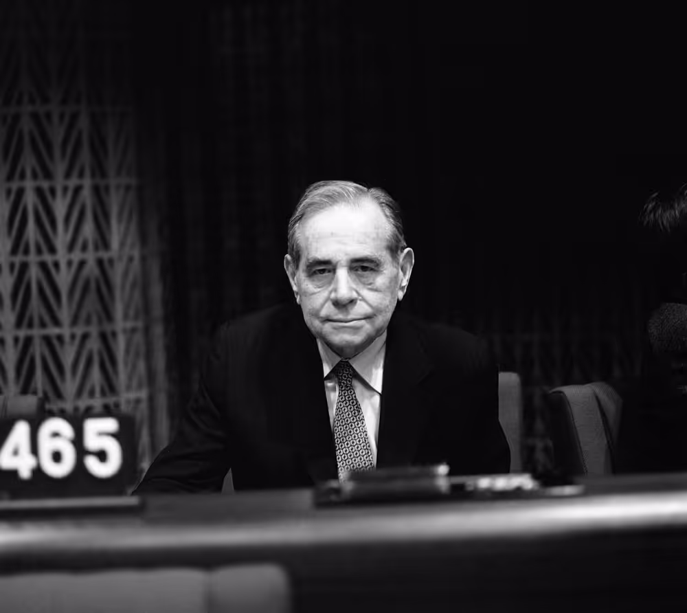 The MEP Apostolos PAPAGEORGIOU during a session in Strasbourg in November 1981.