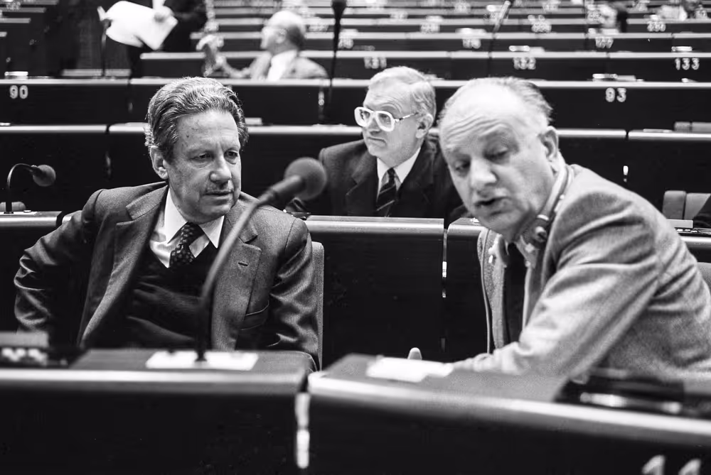 Plenary session at Strasbourg in february 1984