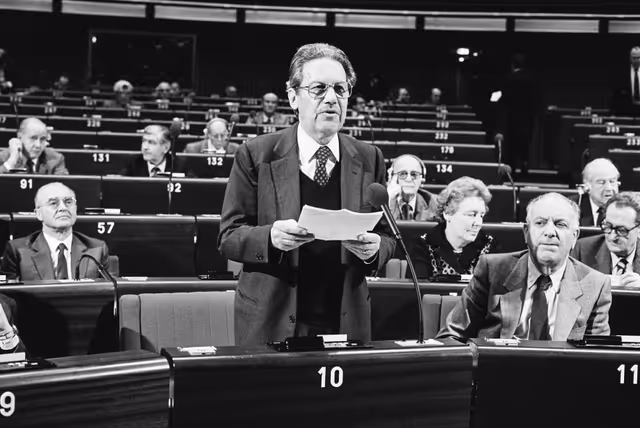 Photo 22: Plenary session at Strasbourg in february 1984