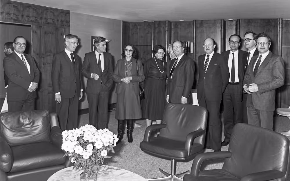 Pieter DANKERT EP President meets with guests