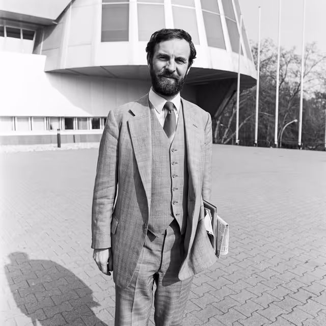 Fotografija 44: MEP George Benjamin PATTERSON during a session in Strasbourg in March 1984.