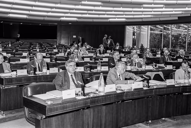 Meeting at the European Parliament in Strasbourg