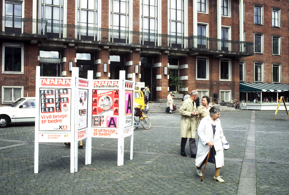 European election in Denmark - June 1984