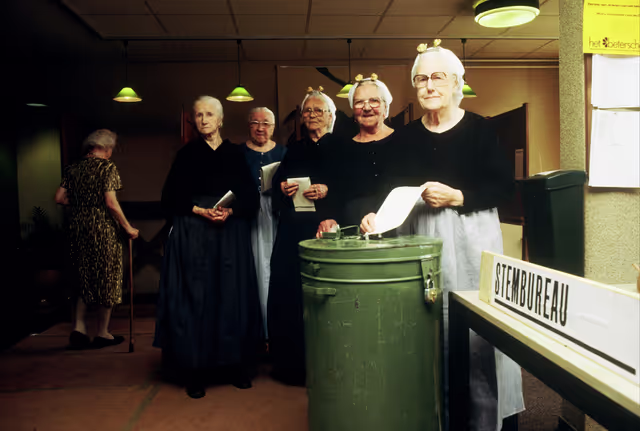 Fotogrāfija 21: European election in Denmark - June 1984