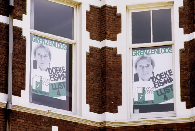 Photo 1: European election in Netherlands - June 1984