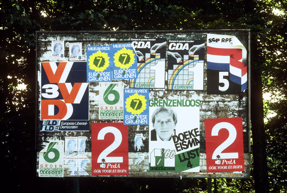 European election in Netherlands - June 1984