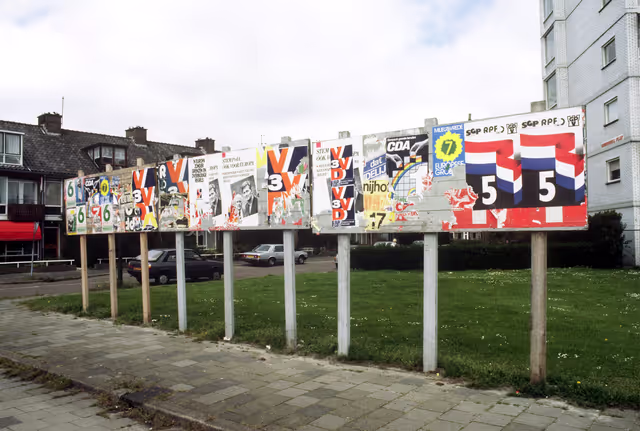 Photo 4: European election in the Netherlands - June 1984