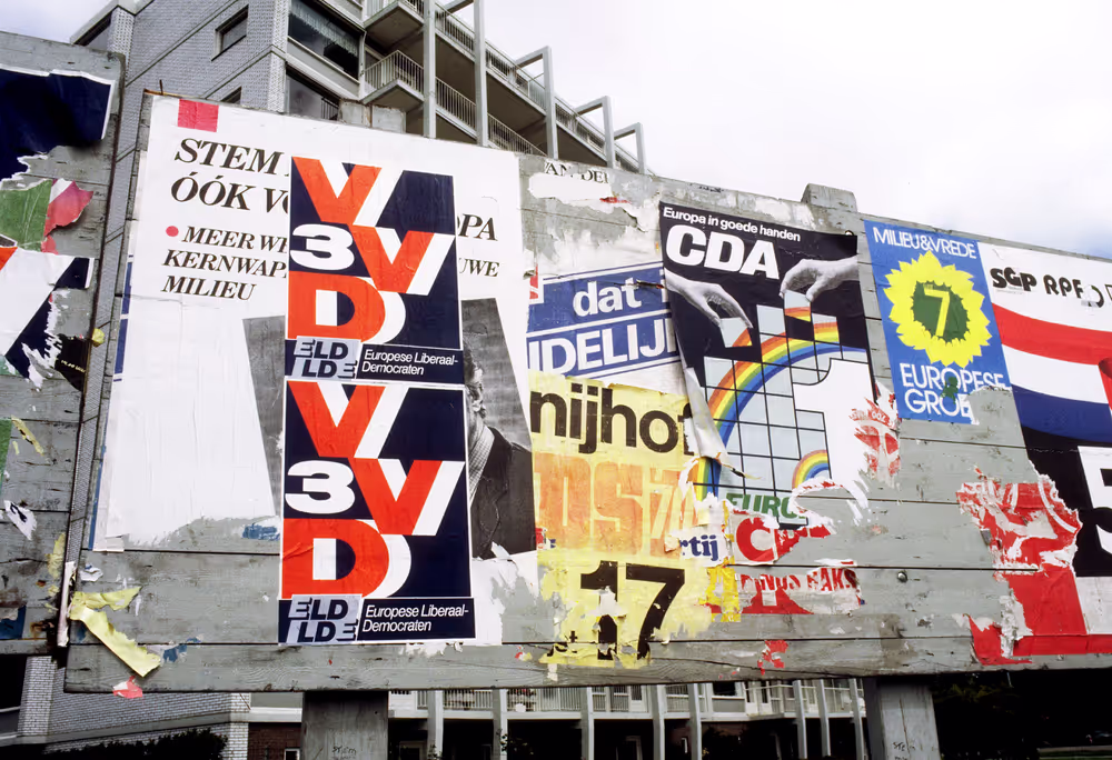 European election in the Netherlands - June 1984