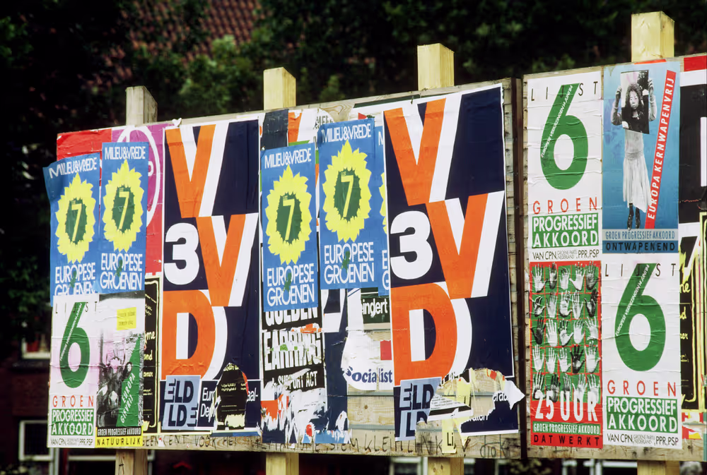 European election in the Netherlands - June 1984