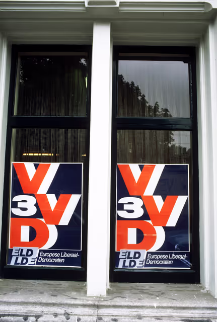 Photo 9: European election of June 1984 in the Netherlands