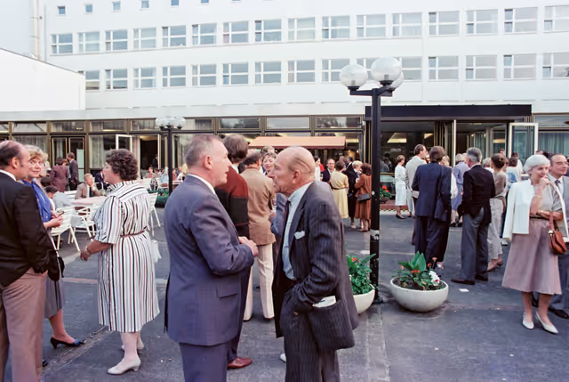 Fotografie 2: Political event in Bonn, Germany in connection with the European elections of June 17, 1984