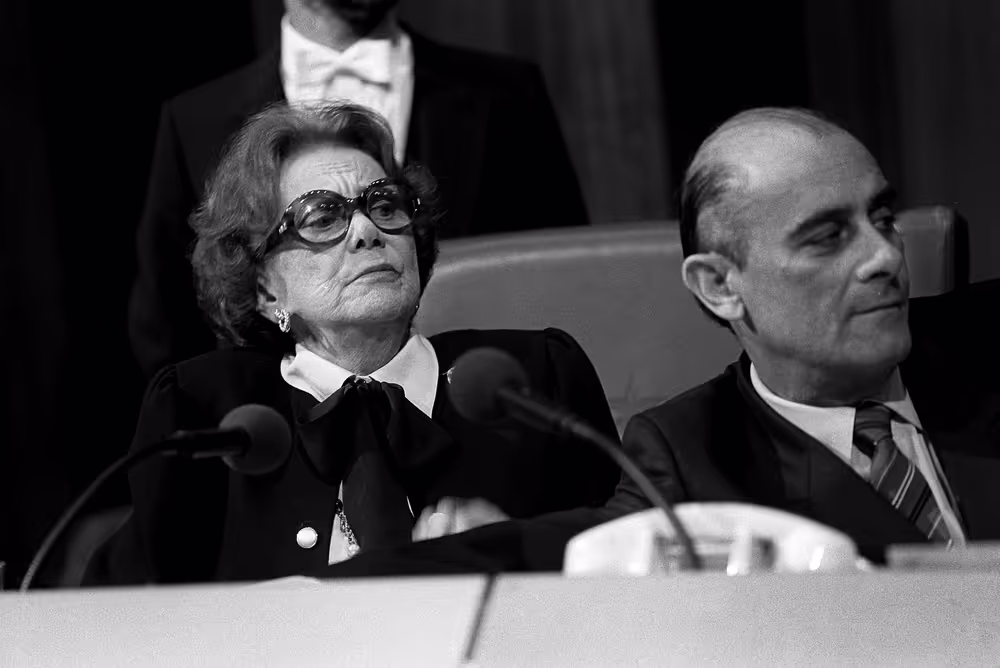 Pierre PFLIMLIN is elected as EP President during a plenary sesison in Strasbourg on July 2, 1984