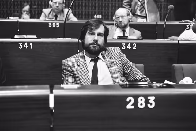 Fotografia 19: MEP Christos PAPOUTSIS during a session in Strasbourg.