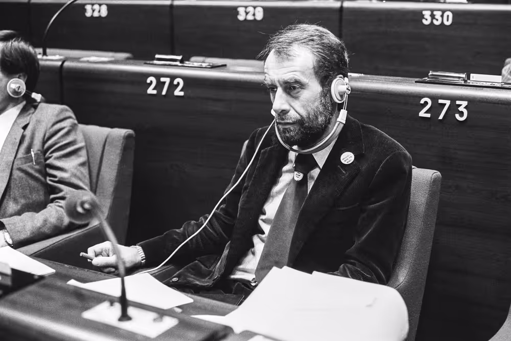 MEP Leslie HUCKFIELD during a session in Strasbourg.