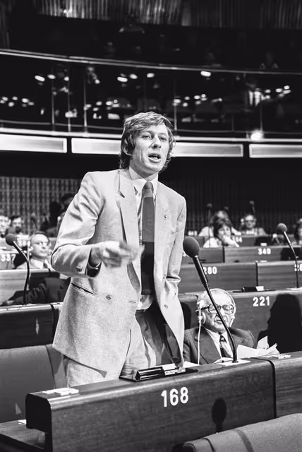 Fotografia 26: MEP Fritz GAUTIER during a session in Strasbourg.