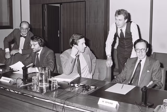 Fotografi 7: Meeting at the Egmont Palace (Palais d'Egmont) in Brussels