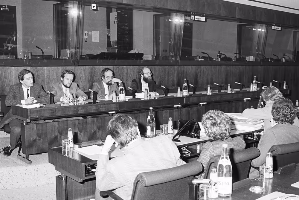 Meeting at the European Parliament in Brussels