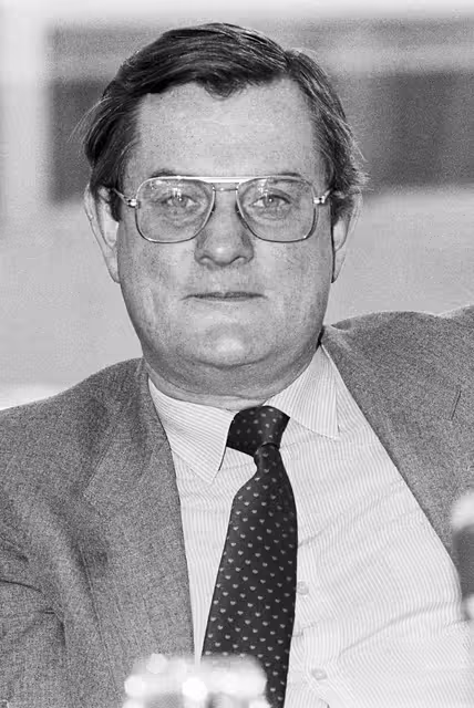 Billede 29: Meeting at the Europan Parliament in Strasbourg in February 1985