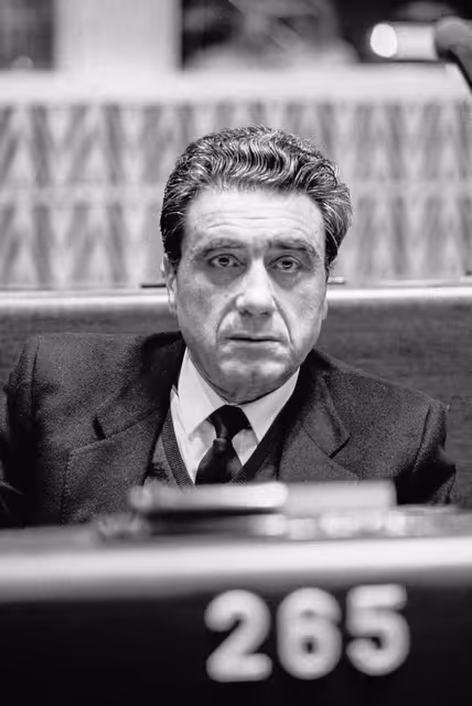 Billede 37: MEP Tommaso ROSSI during a session in Strasbourg in February 1985.