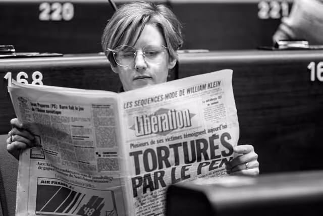 Zdjęcie 1: Plenary Session in Strasbourg in February 1985.